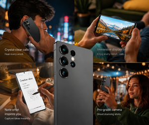 โทรศัพท์วิดีโอพร้อมโปรเซสเซอร์สิบคอร์ S26 ultra 16GB+1TB สเปคสูง โทรศัพท์อเนกประสงค์ทั่วโลก - Product Image 6