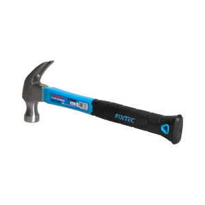 FIXTEC Outils de frappe professionnels 8OZ 16OZ 20OZ Marteau à griffes multifonctionnel portable avec manche en bois Outil à main FHCH20008W/FHCH - Product Image 2