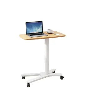 आधुनिक ऊंचाई समायोज्य ऊर्ध्वाधर लैपटॉप वर्कस्टेशन बैंडविड्थ कीबोर्ड रूपांतरण डेस्क