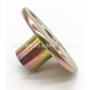 Iron Plate Nut M10 36mm Zinc Plated For Sheet Metal Furniture <b>Bolt</b> - Product Image 2