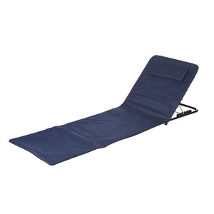 Moderno ocio plegable Oxford Silla de salón portátil al aire libre Camping Picnic Silla de playa al por mayor Metal jardín Hotel uso OEM Logo - Product Image 2