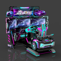 Machine d'arcade de course pour enfants Dinibao personnalisée avec simulateur de volant, course en dérive, jeu solo, vente en gros