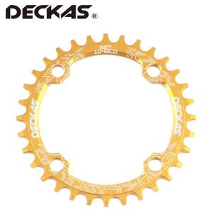 <span class=keywords><strong>DECKAS</strong></span> 104BCD <span class=keywords><strong>MTB</strong></span> 자전거 좁은 넓은 체인 링 라운드 도로 자전거 체인 휠 단일 속도 32T 34T 36T 38T Chainwheel - Product Image 5