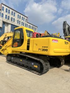 รถขุดตีนตะขาบ Komatsu PC200-6 มือสอง คุณภาพเยี่ยม น้ำหนัก 20 ตัน ขนาด 1.0 ลูกบาศก์เมตร รถขุดไฮดรอลิกมือสอง PC200-6 - Product Image 4