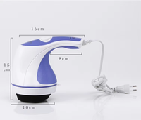 Marteau de massage électrique anti-cellulite pour le corps entier, vente chaude 2025, massage amincissant, vibro, 4 têtes de massage, minuterie