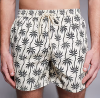 Shorts de bain respirants à séchage rapide pour hommes avec taille élastique