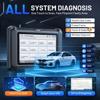 Outil de diagnostic automobile sans fil XTOO D7W EU NEUF pour entrepôt UE, scanner OBD2 toutes fonctions avec programmation de clés