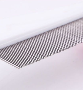 犬と猫のグルーミングのための高密度歯PP & ステンレススチール針ペットコーム & ブラシ-フリーディープルーズファー除去 - Product Image 5