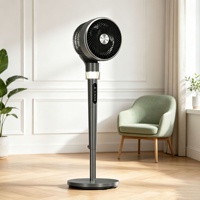 Nouveau modèle 2026 – Ventilateur DC à moteur BLDC oscillant 3D, fonctionnement silencieux, contrôle 3 vitesses et télécommande, circulation d'air puissante, en plastique