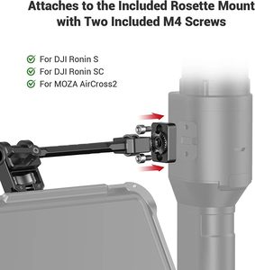 소형 조정 가능한 카메라 모니터 마운트 Dji <span class=keywords><strong>로닌</strong></span>-S/<span class=keywords><strong>로닌</strong></span>-Sc & Zhiyun 크레인 <span class=keywords><strong>2s</strong></span>/크레인 3/3s/Weebill-S -2889 - Product Image 5