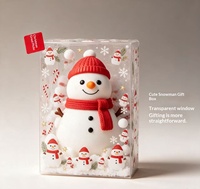 Grand jouet souple Bonhomme de neige de Noël en TPR à remontée lente, anti-stress, décompression, jouet sensoriel, cadeau de fêtes, vente en gros Zhejiang 14