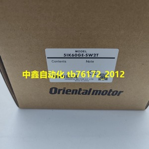 มอเตอร์โอเรียนทัลโมเตอร์รุ่น 5IK60GE-SW2T มอเตอร์ไฟฟ้ากระแสสลับพร้อมเบรกสำหรับใช้งานในอุตสาหกรรม - Product Image 4