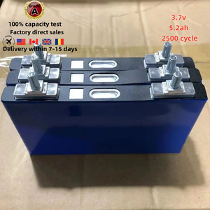 แบตเตอรี่โซลาร์แบบชาร์จได้ Sunwoda Catl Byd Cell Ncm Prismatic ความจุสูง รุ่นใหม่ 3.7v 5.2ah แบตเตอรี่โซลิดสเตท  จ่ายไฟได้สูง - Product Image 2
