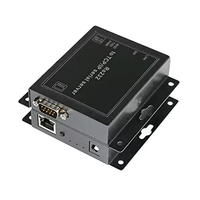 Adaptador convertidor de serie a Ethernet RS422 RS485 a Servidor de dispositivo TCP IP compatible con DHCP DNS Modbus 10/100M Power Over Ethernet PO