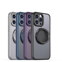 Coque arrière en TPU Premium antichoc et anti-chute avec support magnétique rotatif à 360° pour téléphone – Vente en gros