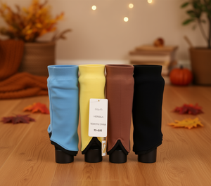 Scaldacollane Herela TS-G35 in maglia a tinta unita di spessore medio per uso quotidiano da donna - Product Image 2