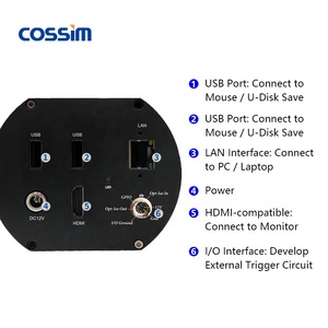 Máy ảnh kính hiển vi kỹ thuật số tích hợp hoàn toàn tự động 4K tích hợp HVS-18V với phần mềm đo và đèn LED có thể điều chỉnh - Product Image 5