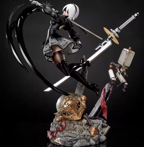Hochdetaillierte, individuell angefertigte <span class=keywords><strong>NieR</strong></span>-Spiel-/Anime-Figuren aus Harz, 3D-gedruckt, als Dekoartikel/Sammlerstück/Geburtstagsgeschenk/Schneller Versand - Product Image 5