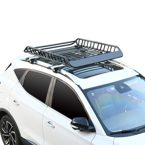 JINHUIJU HJ-RB518A Barres de toit universelles en fer pour voitures et camions, porte-bagages 4x4, capacité 75 kg, noir, 100 % testé - Product Image 1