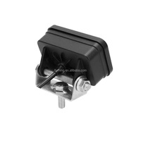 Projecteur LED pour moto à double lentille 2 broches M6 Baja Light 18W, 3 pouces, avec support de montage pour vélo électrique