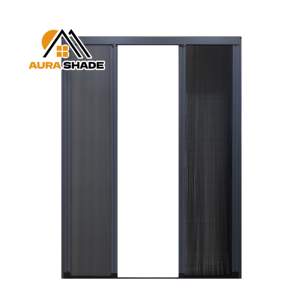 Écran rétractable <span class=keywords><strong>de</strong></span> haute qualité avec soleil en nid d'abeille coulissant intégré pour sans rail avec stores à chaîne et volets - Product Image 2