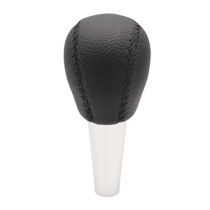 Palanca de Cambios de Cuero Volvo Negra Estilo Clásico QZXN-V01 Pieza de Repuesto para Transmisión Automática - Product Image 4