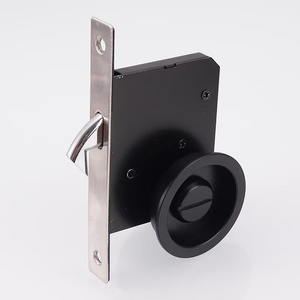 D40 Zinc Alloy Home Interior <strong>Door</strong> Black Handle - Product Image 1