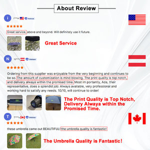 Parapluies compacts et étanches pour la publicité en voyage Poignée en bois de 21 pouces Parapluie pliant trois personnalisé à ouverture automatique avec logo - Product Image 6