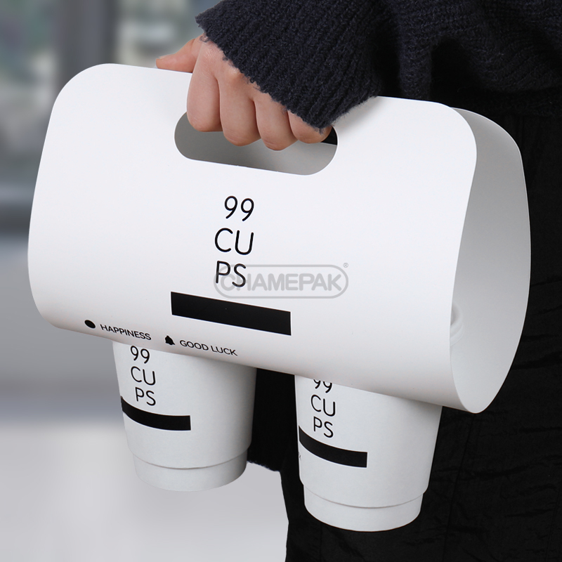Paper Cup Holder Recyclable and Customizable