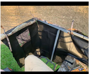 Carpa de Caza Portátil para Árbol, Refugio Ligero con Escalera para Árbol, Correas de Camuflaje Ajustables y Cremalleras Silenciosas para Caza al Aire Libre - Product Image 3