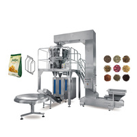 Ensacheuse verticale automatique de sel et de sucre de riz machine de remplissage de sacs de céréales de grains de riz 1kg 5kg machine d'emballage de sucre