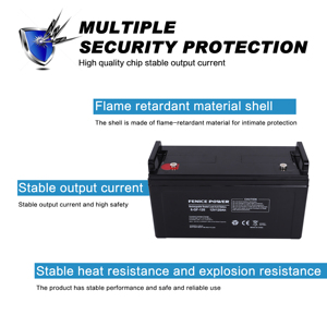 <span class=keywords><strong>Batterie</strong></span> AGM VRLA <span class=keywords><strong>12V</strong></span> 120AH pour solaire/UPS/onduleur IP67 sans entretien - Product Image 3