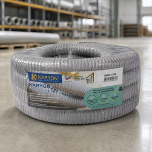 Tuyau flexible en PVC Karyon 50 mm x 20 m, non toxique, écologique, pour usage industriel - Product Image 1