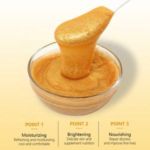 Masque en poudre d'or 24 carats OEM/ODM Marque privée Éclaircissant Anti-âge Anti-rides Soin de la peau à base de plantes Rétinol Masque en poudre de gelée naturelle OEM - Product Image 2