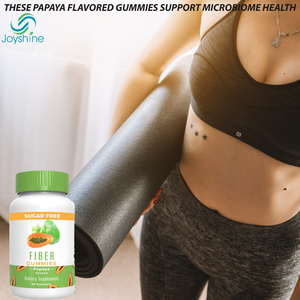 Gomitas de Fibra con Sabor a Papaya de Marca Privada OEM |   Suplemento Dietético (60 Gomitas) Empaque Personalizable - Product Image 3