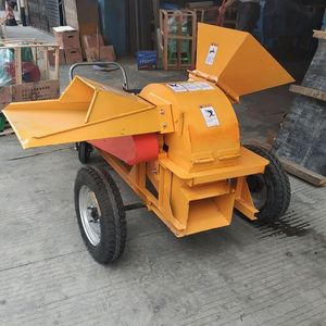 Buona qualità 600-1000 kg/h frantoio di legno macchina smerigliatrice di legno schiacciamento per segatura in polvere macchine per la lavorazione del legno - Product Image 4