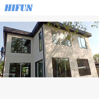 Ventanas de imagen de diseño rústico minimalista Ventanas corredizas de aluminio de impacto de huracán de doble acristalamiento de aluminio