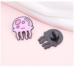 Wholesale Designer <b>Hat</b> Collar Clothes Lapel Cute Cartoon Jellyfish Supplier Manufacturer Custom Hard Soft Enamel <b>Pins</b> - Product Image 3