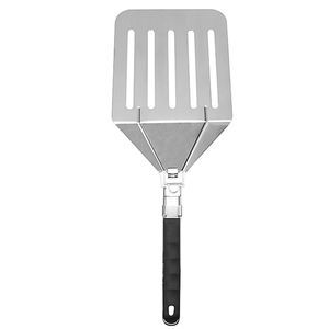 Pala para <span class=keywords><strong>Pizza</strong></span> Grande de Acero Inoxidable 430 con Logotipo Personalizado YINHAO, Espátula para <span class=keywords><strong>Pizza</strong></span> de Queso, Pala Ranurada con Mango Plegable - Product Image 3