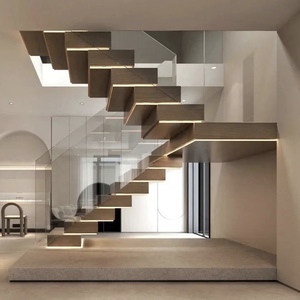 Vente Directe Usine : <span class=keywords><strong>Escaliers</strong></span> Empilables en Bois Massif de Haute Qualité pour Intérieur, Design <span class=keywords><strong>Moderne</strong></span> pour Villas - Product Image 2