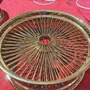 KELUN Factory 24 Inch <b>Spoke</b> <b>Wheels</b> Gold Knock off Style Wire <b>Wheels</b> - Product Image 1