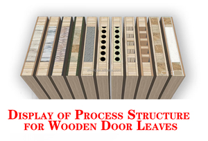 <span class=keywords><strong>Porte</strong></span> intérieure en bois sur mesure haut <span class=keywords><strong>de</strong></span> gamme pour maisons, insonorisée et écologique - Product Image 4