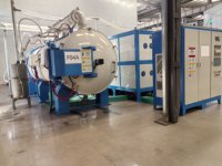 Horno de Carbonización Continua al Vacío para Carbono Poroso y Sinterización de Precursor de Ánodo de Batería