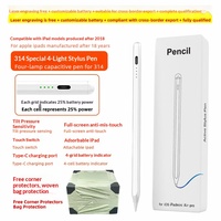 Lápiz Óptico Activo Capacitivo de Metal para iPad y Teléfonos/Tabletas Android - Lápices Ópticos de Uso Universal