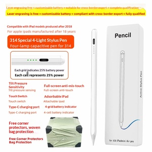 Lápiz Óptico Activo Capacitivo de Metal para <span class=keywords><strong>iPad</strong></span> y Teléfonos/Tabletas Android - Lápices Ópticos de Uso Universal - Product Image 6