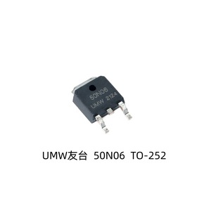 ทรานซิสเตอร์มอสเฟท N-Channel 50A umw 50N06ถึง-252 60V แพคเกจเดียว - Product Image 3