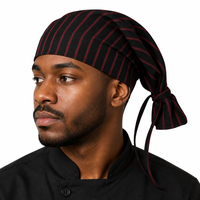 Bonnet à nouer à motifs variés, personnalisable avec logo, en coton doux, style camouflage, dessin animé, à carreaux, vintage, vente en gros