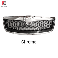 Grille de pare-chocs avant style VRS pour Skoda Octavia 1Z, nid d'abeille, plastique noir, accessoires de voiture, kit carrosserie, pièces 2009 2011 2013