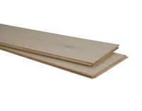 Parquet en bois massif d'acajou américain préfini 12 mm 14 mm, parquet en bois dur laqué UV