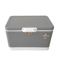 Secchiello Termico in Metallo da 30L/40L/50L, Nuova Idea di Prodotto, Contenitore Refrigerante per Picnic